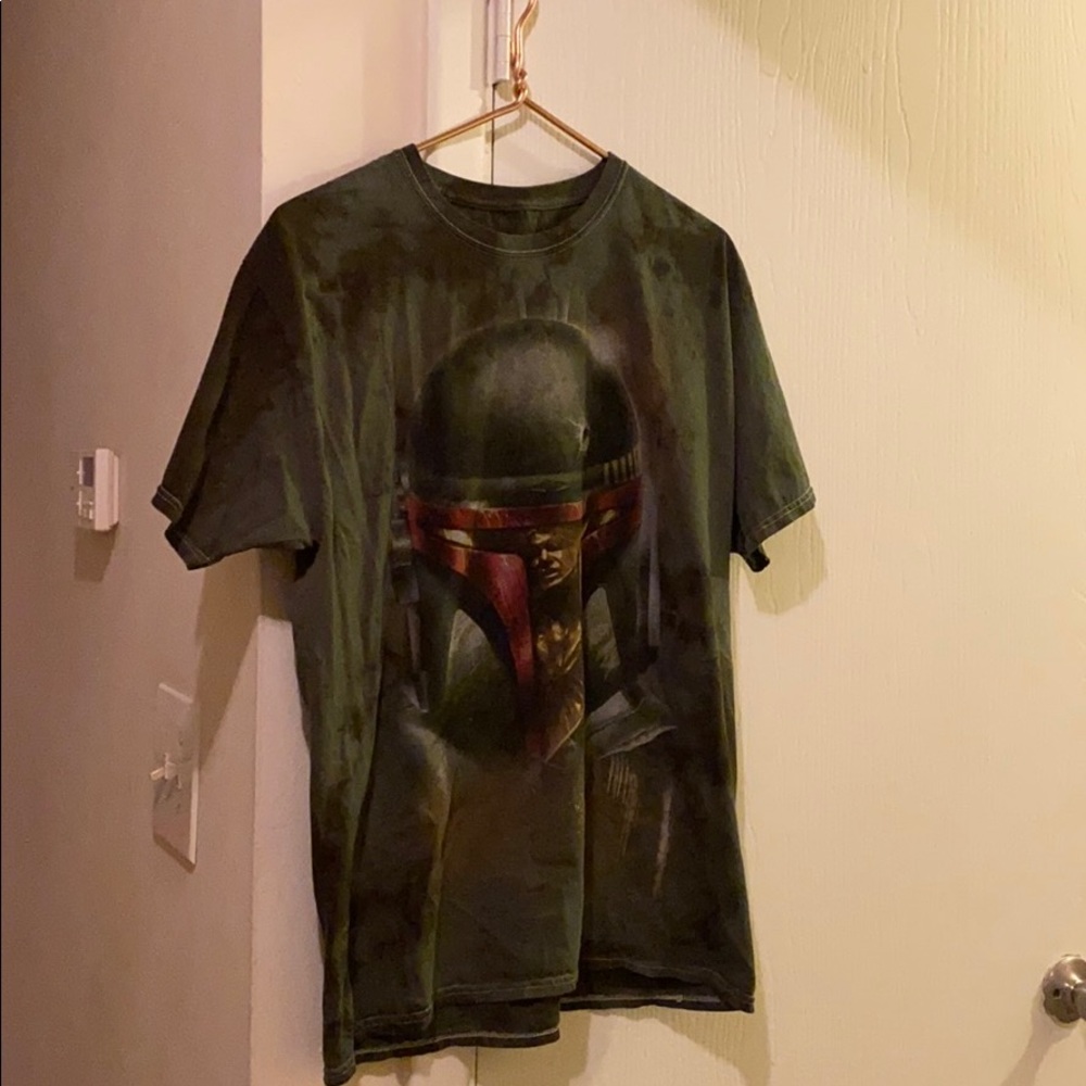 Star Wars Green Boba Fett Shirt